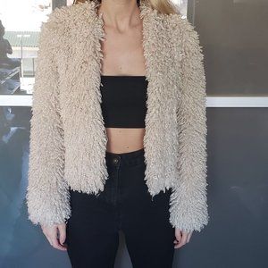 faux fur jacket